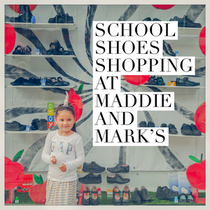 School Shoes Shopping at Maddie and Mark’s Edinburgh