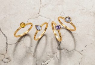 4383New Candy Pop Collection of Ethical Engagement Rings Lebrusan Studio