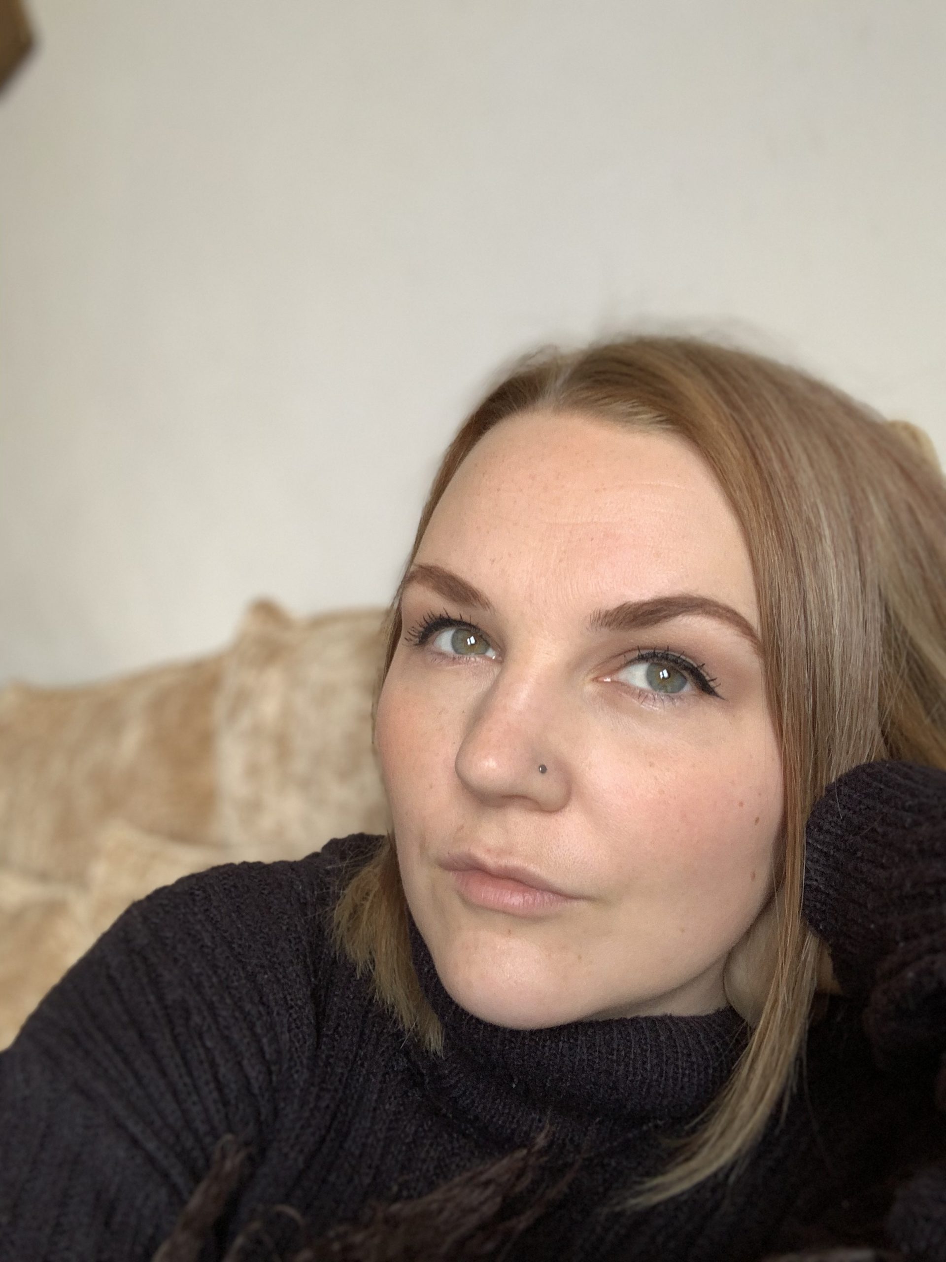 fresh faced woman