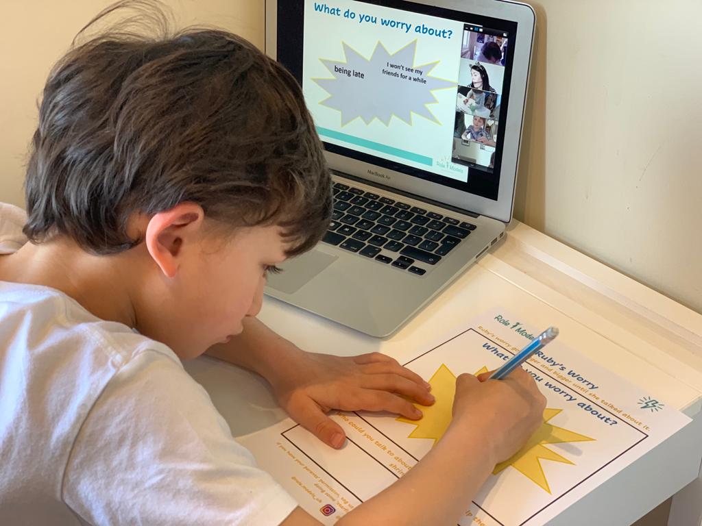 Online courses launch to help children build confidence and help them deal with emotions during these challenging times.