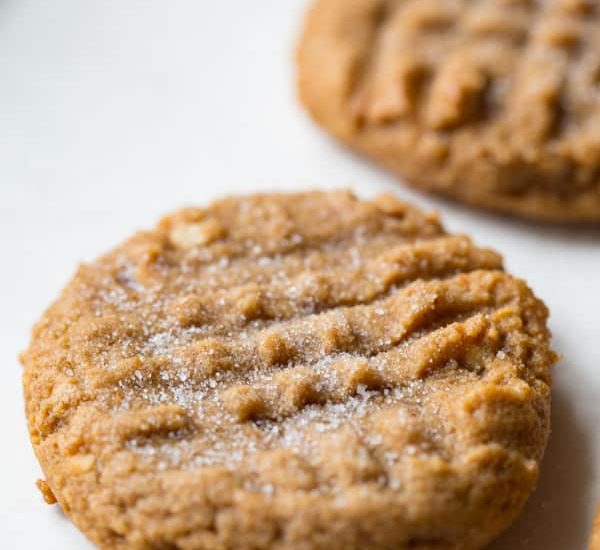 Three Ingredient Peanut Butter Cookies