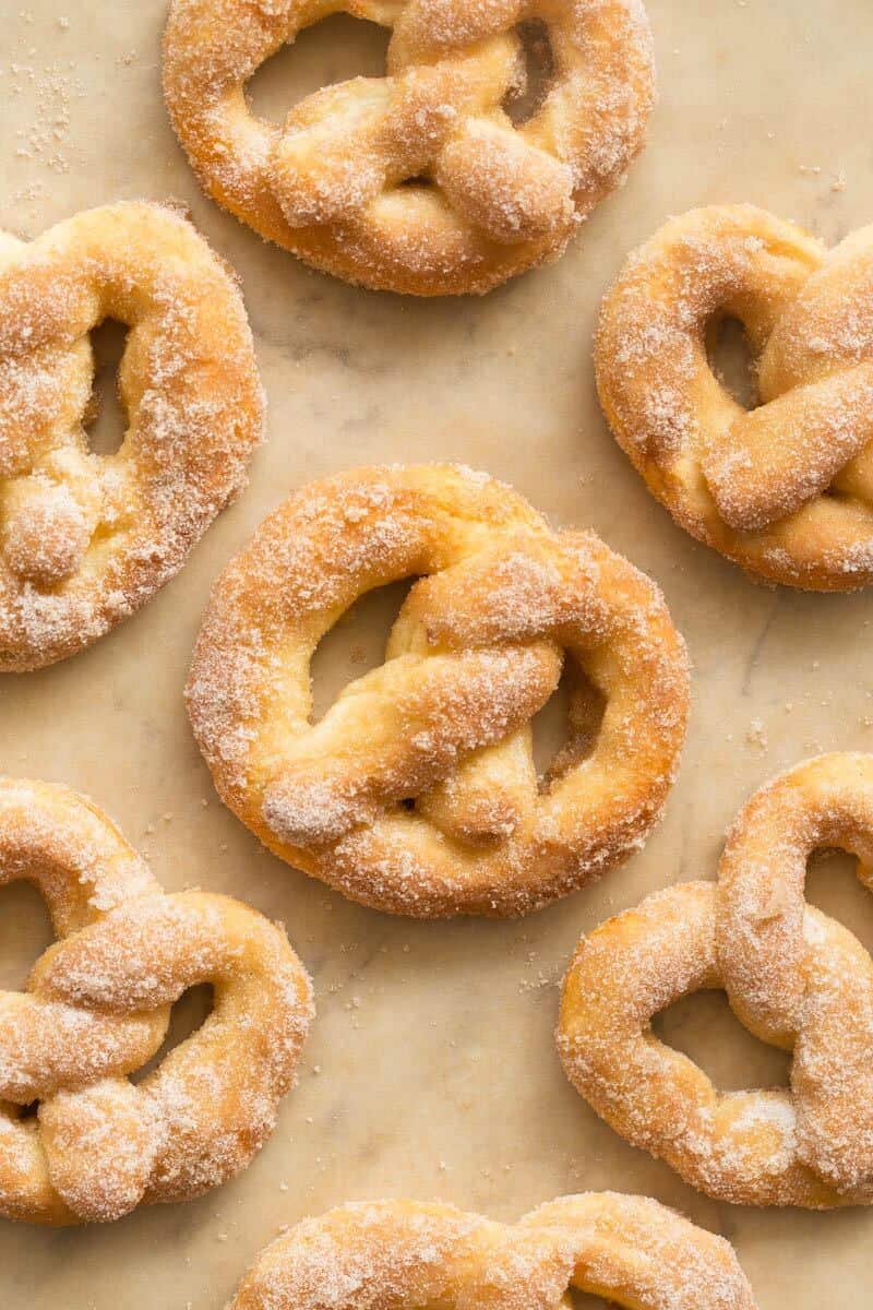 Cinnamon Sugar Pretzels