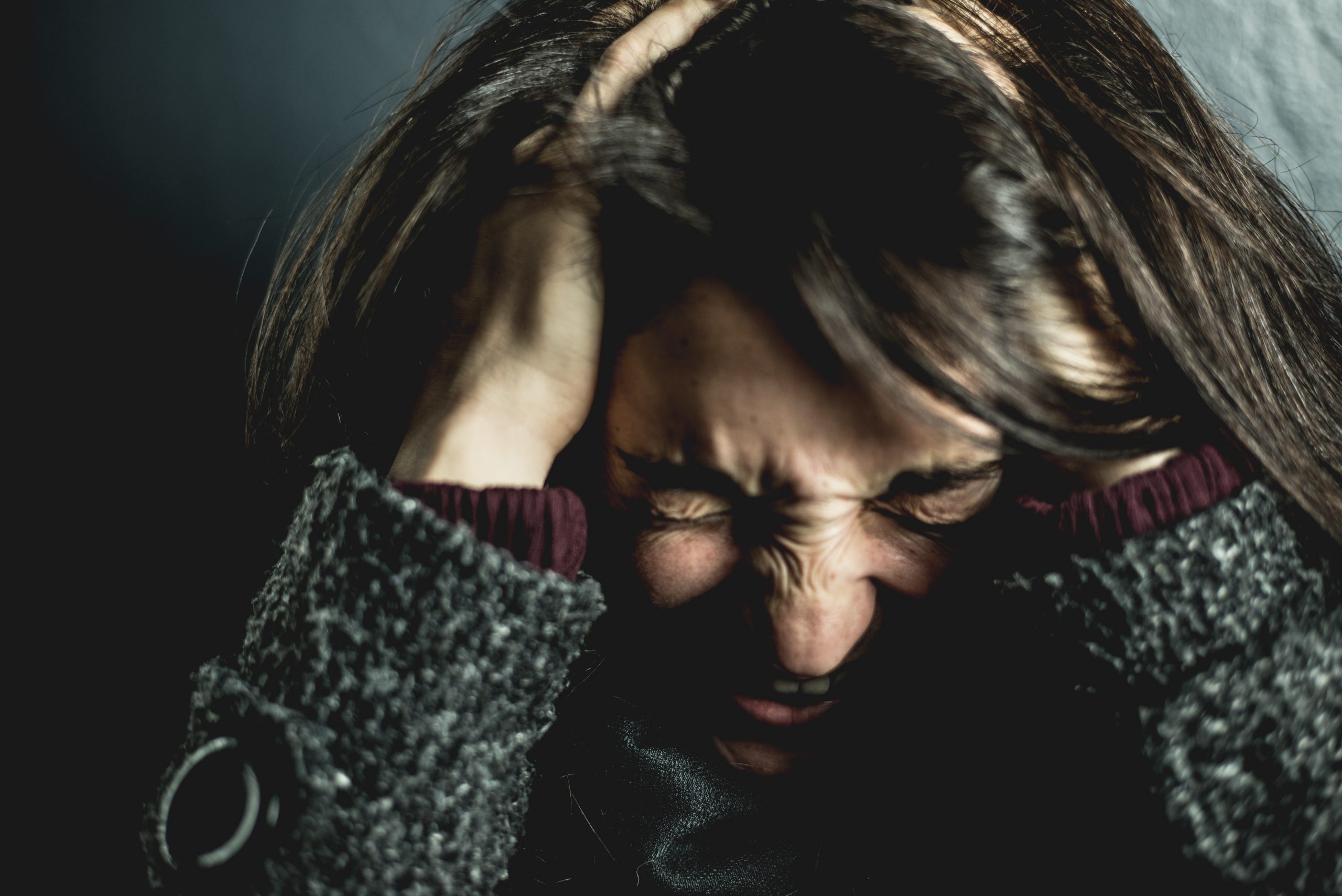 stressed mum