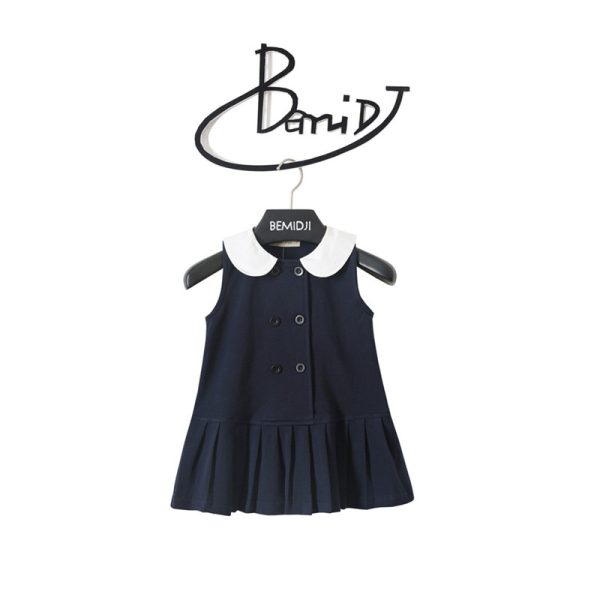 Baby Girls Summer Infant  Sleeveles Svest Princess Dress - Image 5