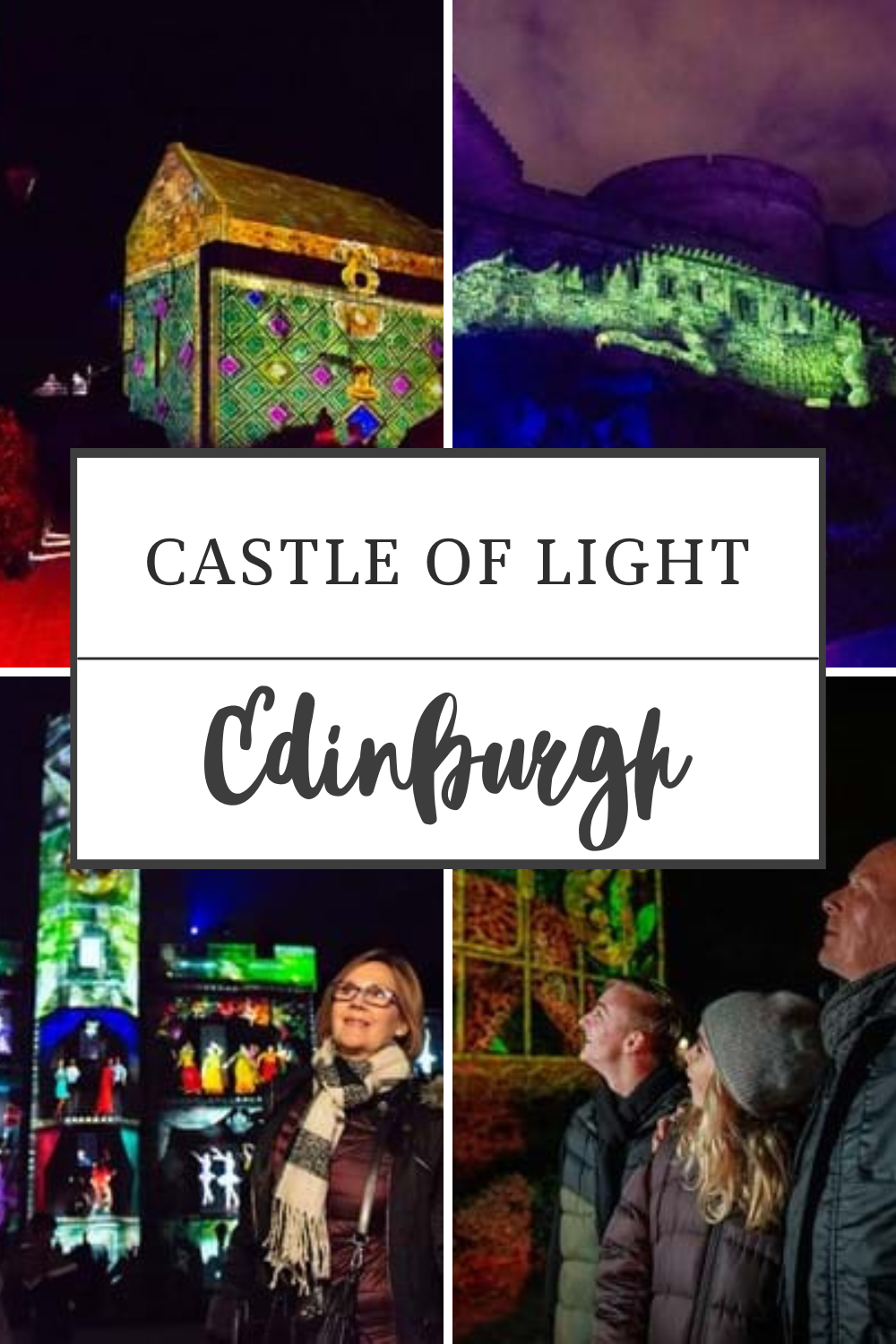 Castle Of Light at Edinburgh Castle