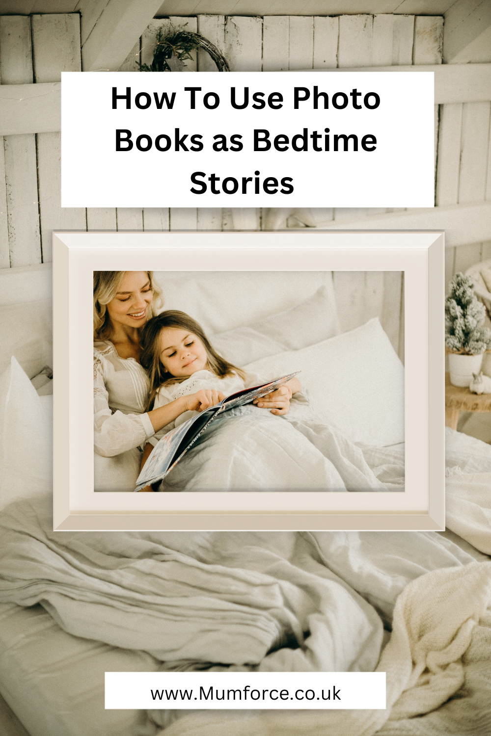 How to use photo books as bedtime stories 